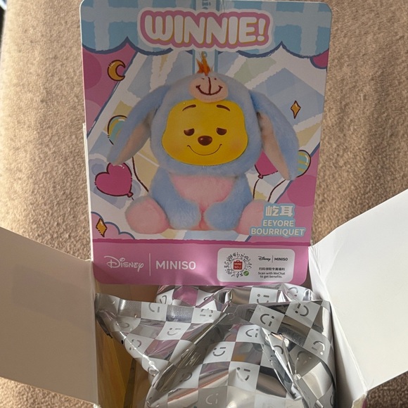 Confirmed-Disney|Miniso Winnie EEYORE Plush Toy - Picture 4 of 10